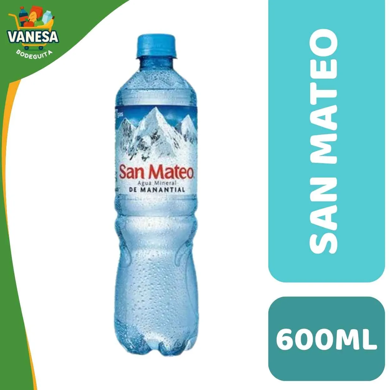 AGUA MINERAL SAN MATEO 600ML