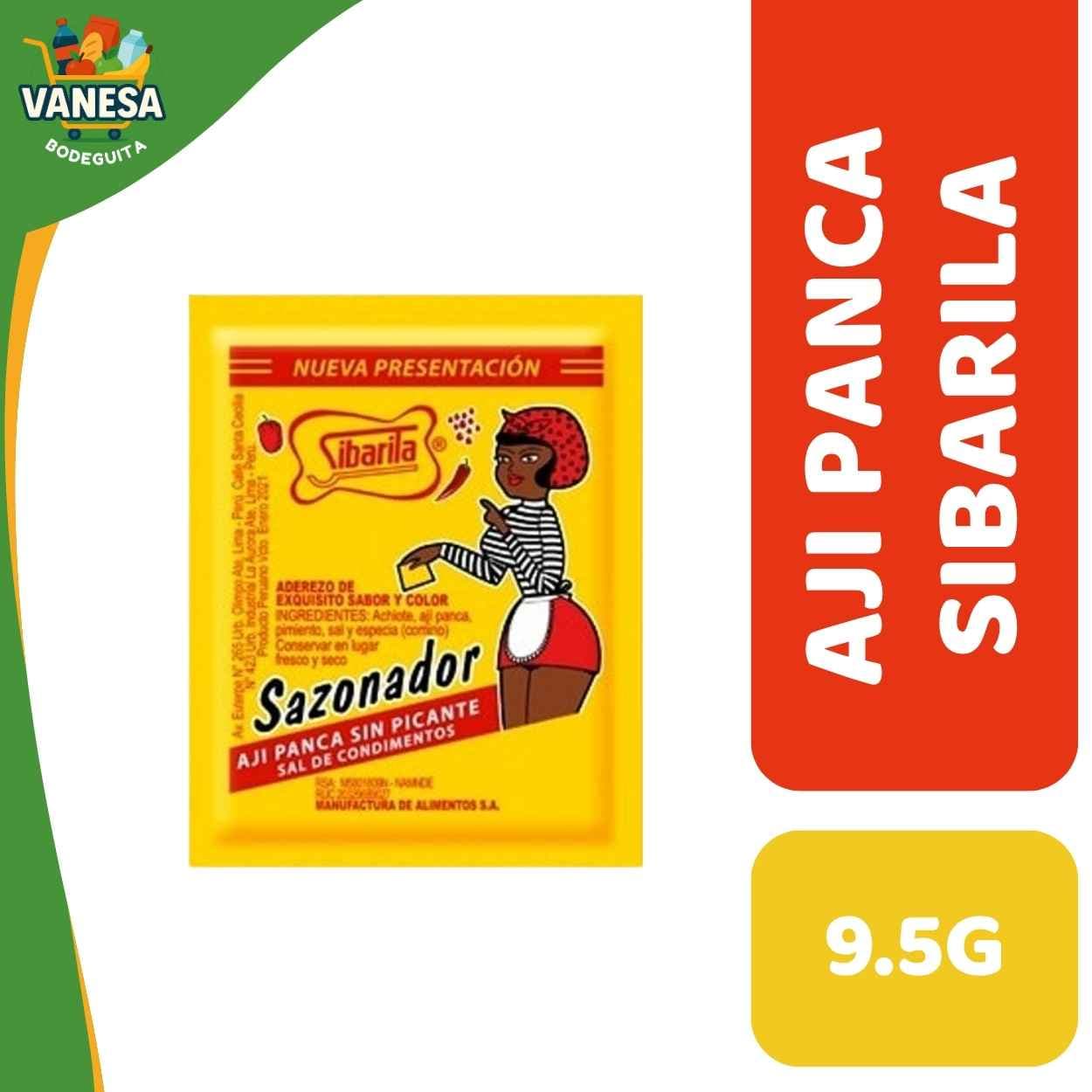 AJI PANCA SIN PICANTE SIBARILA 9.5G