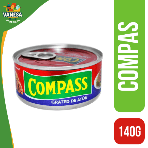 ATUN COMPASS GRATED DE ATUN 140G