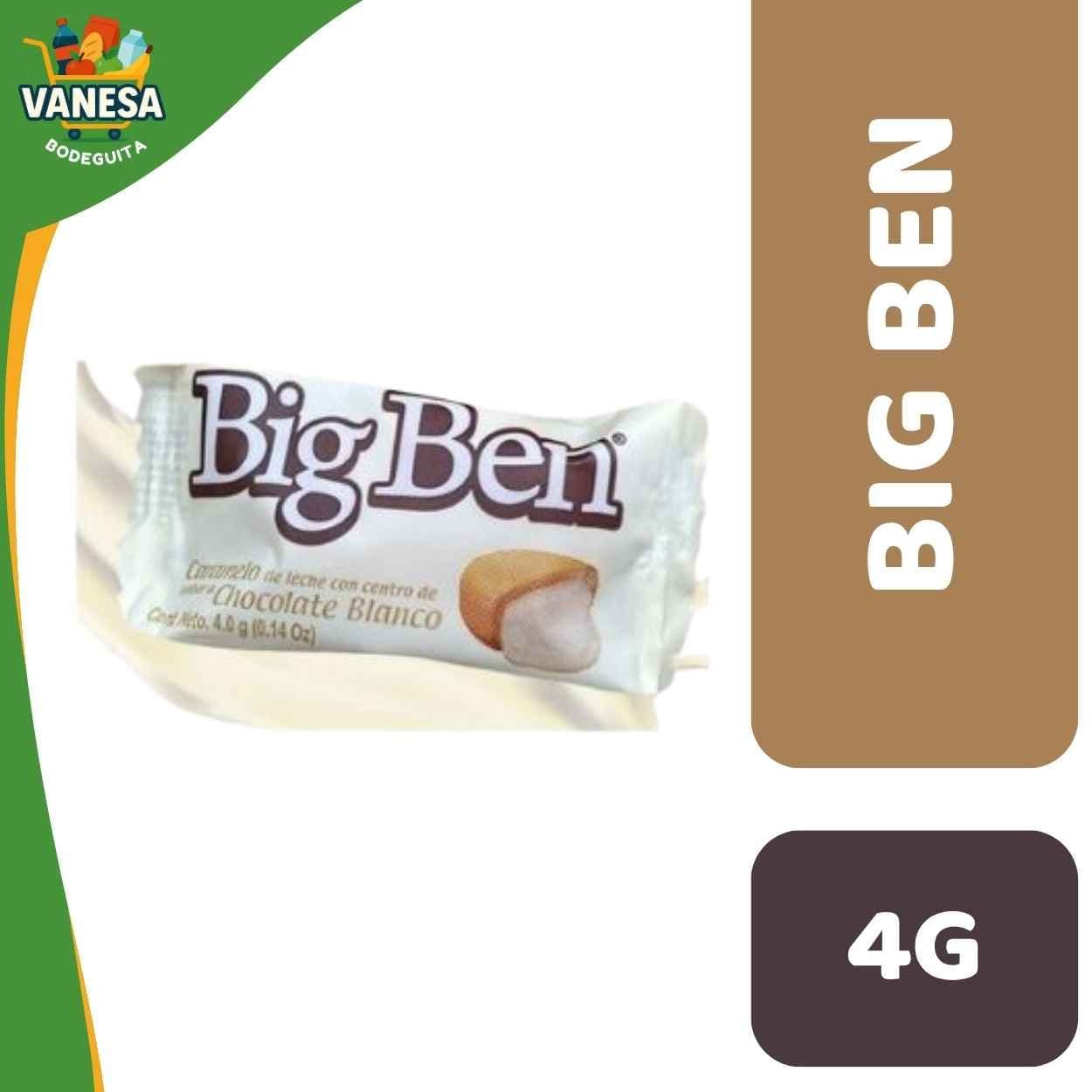 BIG BEN CHOCOLATE BLANCO 4G UNIDAD
