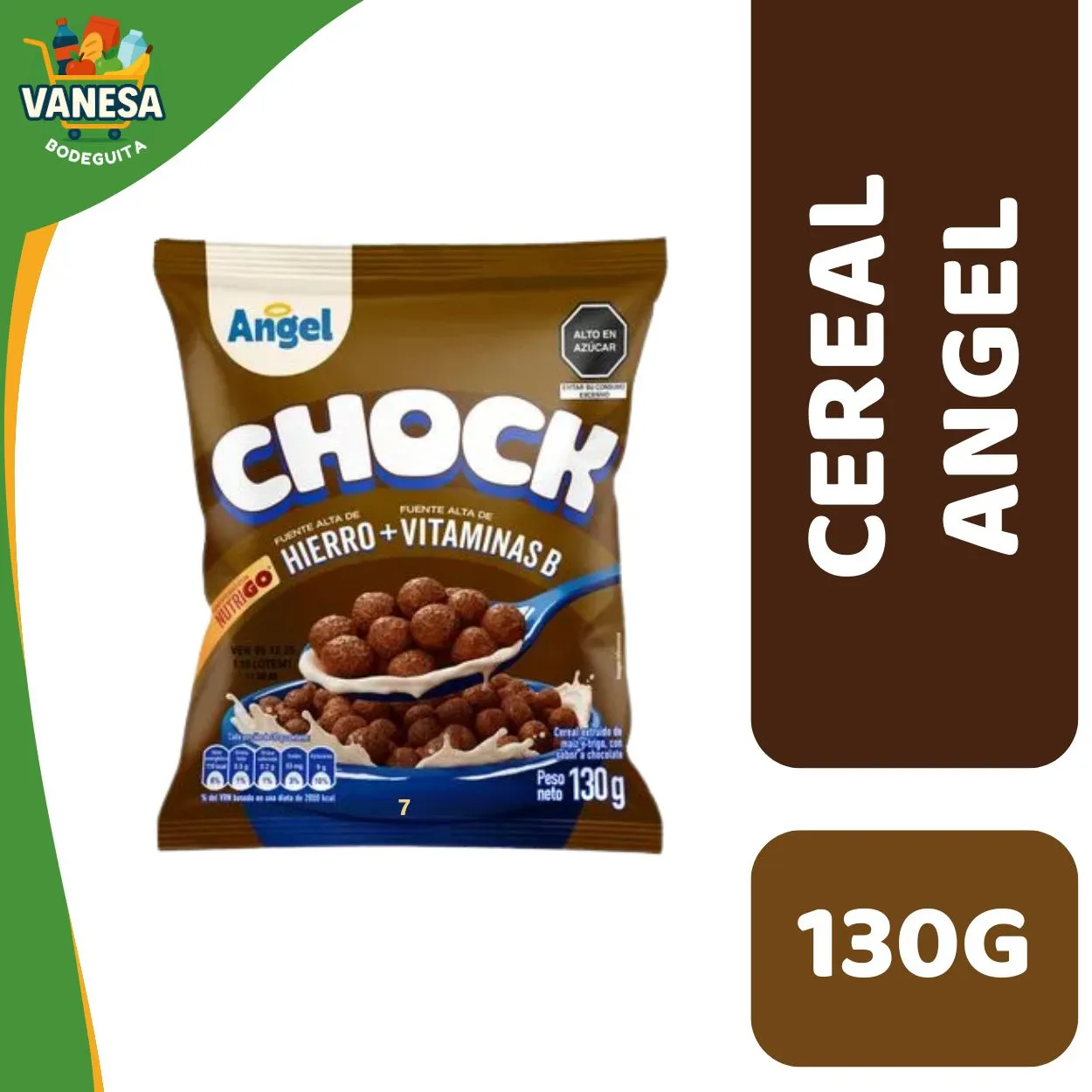 CEREAL ANGEL CHOCK 130G