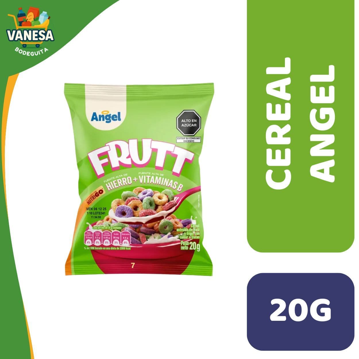 CEREAL ANGEL FRUTT 20G