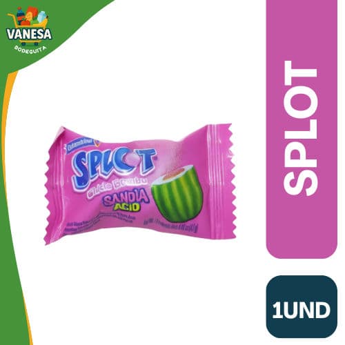 CHICLE SPLOT SANDIA ACIDO 1UND