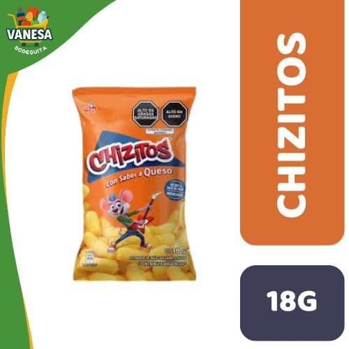 CHIZITOS SABOR QUESO 18G