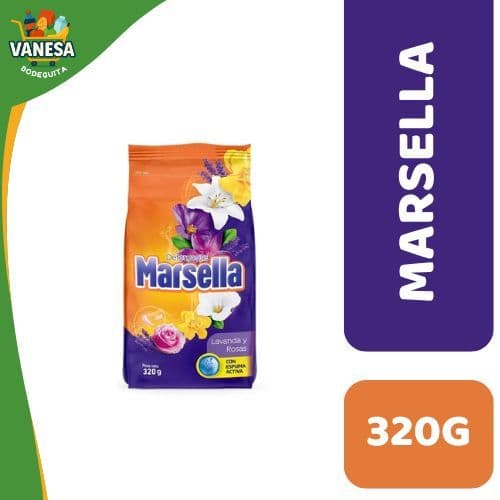 DETERGENTE MARSELLA LAVANDA Y ROSAS 320G