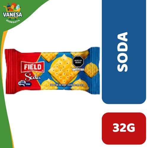 GALLETA FIELD SODA 32G