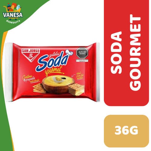 GALLETA SODA GOURMET SAN JORGE 250G