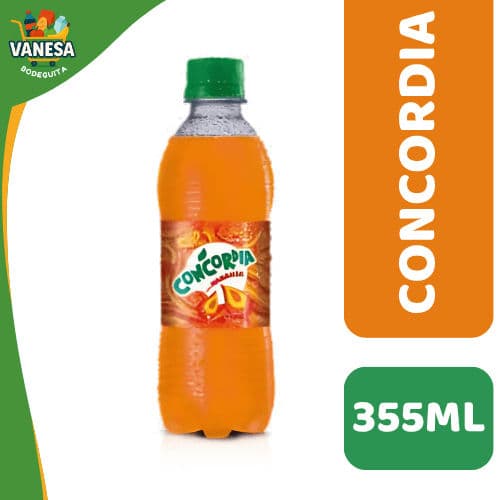 GASEOSA CONCORDIA SABOR NARANJA 355ML