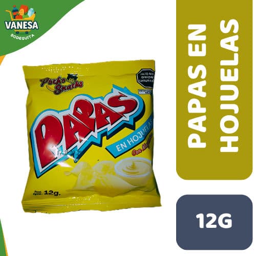PAPAS EN HOJUELAS CON MAYONESA 12G