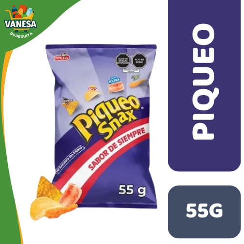 PIQUEO SNAX 55G