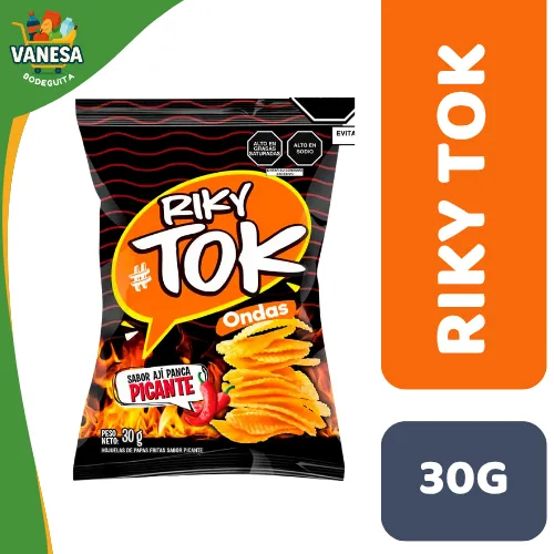 RIKY TOK ONDAS PICANTE 30G
