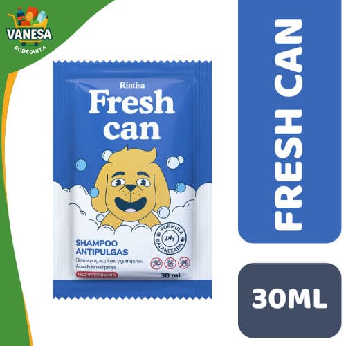 SHAMPOO FRESH CAN ANTIPULGAS 30ML
