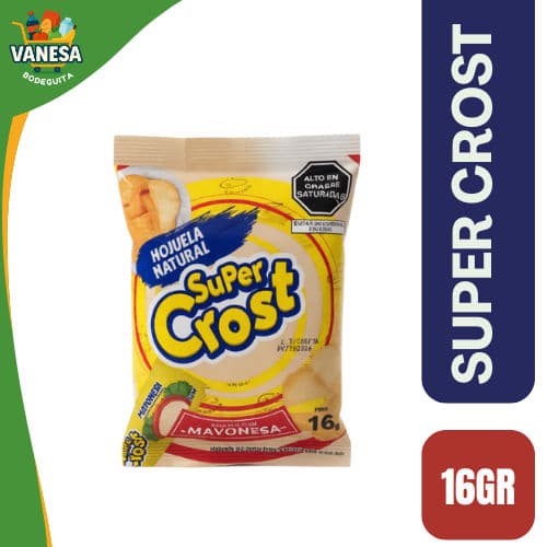 SUPER CROST PAPAS CON MAYONESA 16GR
