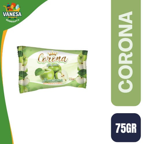 JABON CORONA FRUTAL MANZANA 75GR
